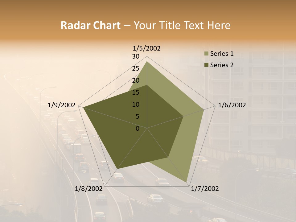 Road Exterior Highway PowerPoint Template