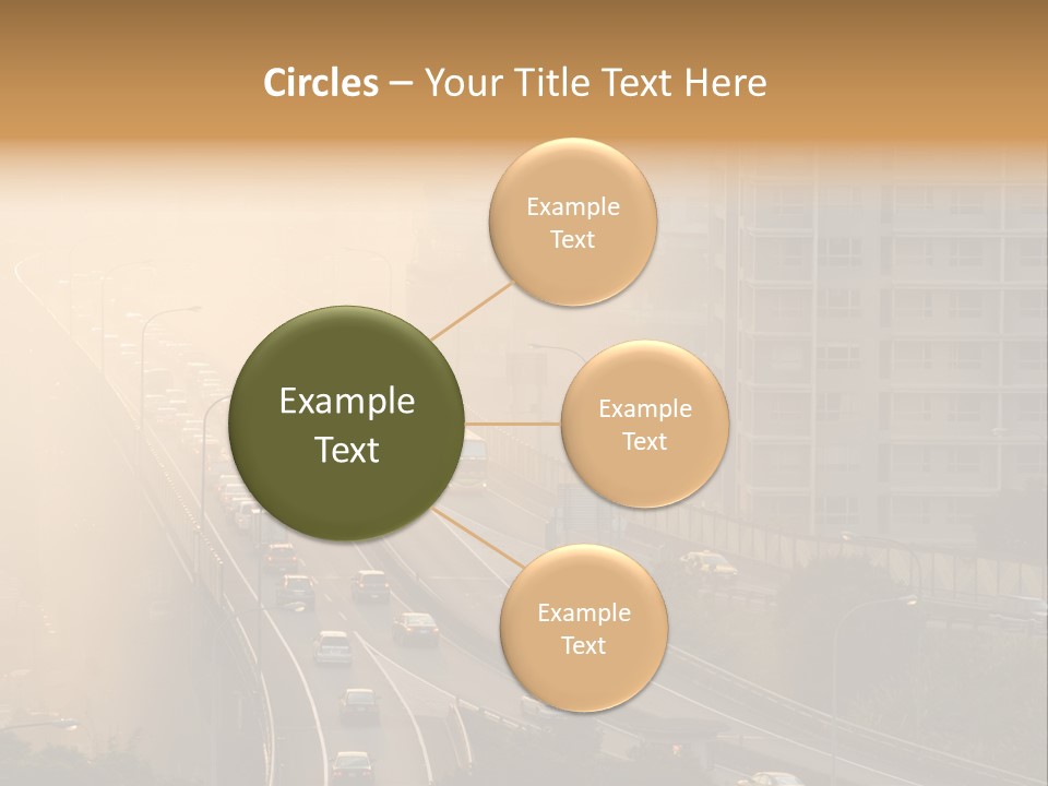 Road Exterior Highway PowerPoint Template