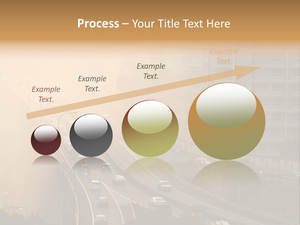 Road Exterior Highway PowerPoint Template