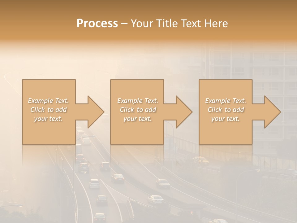 Road Exterior Highway PowerPoint Template