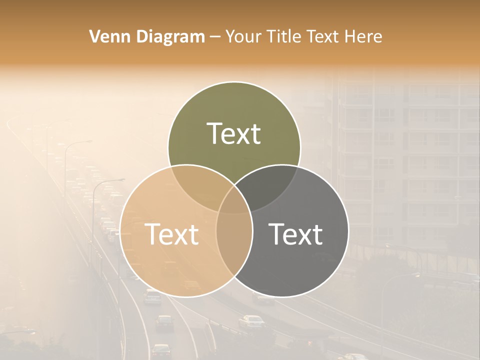 Road Exterior Highway PowerPoint Template