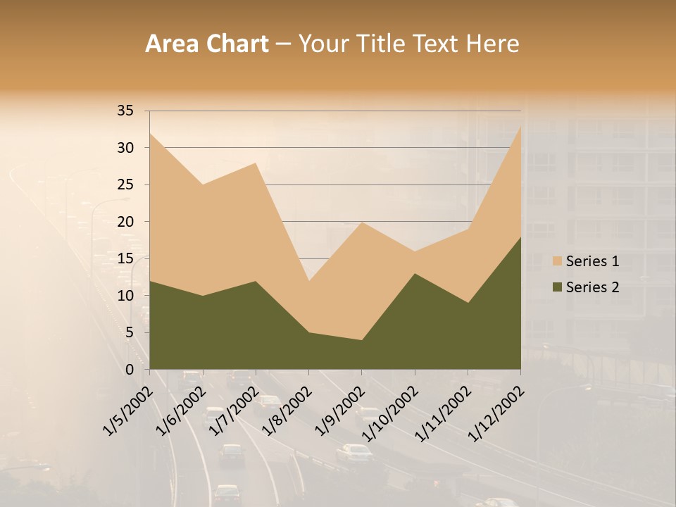 Road Exterior Highway PowerPoint Template