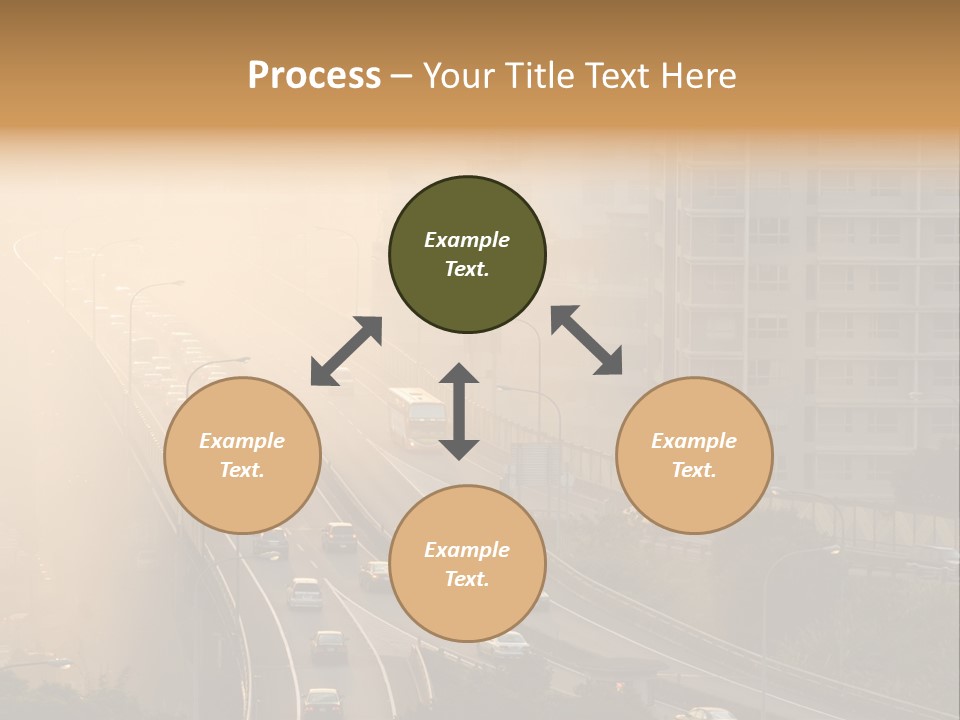 Road Exterior Highway PowerPoint Template