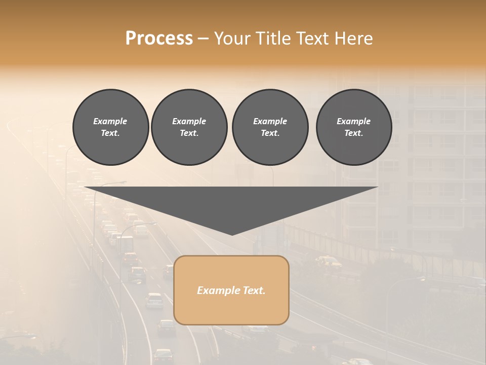 Road Exterior Highway PowerPoint Template
