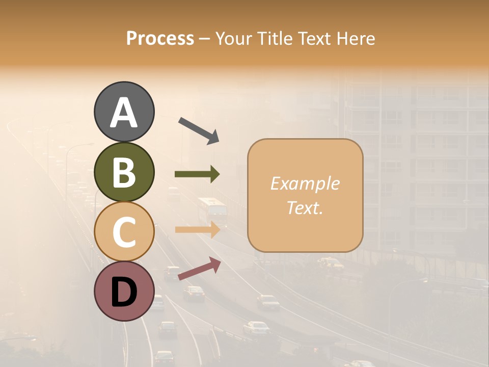 Road Exterior Highway PowerPoint Template
