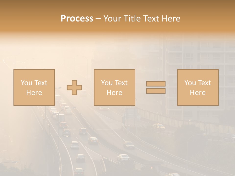 Road Exterior Highway PowerPoint Template