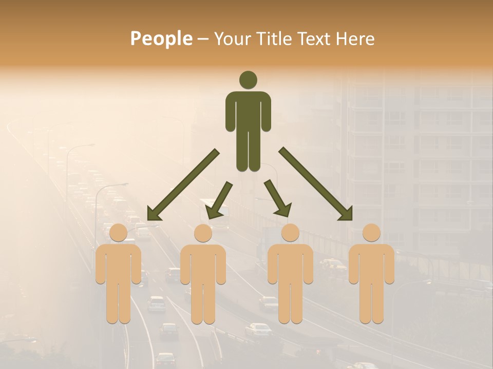 Road Exterior Highway PowerPoint Template