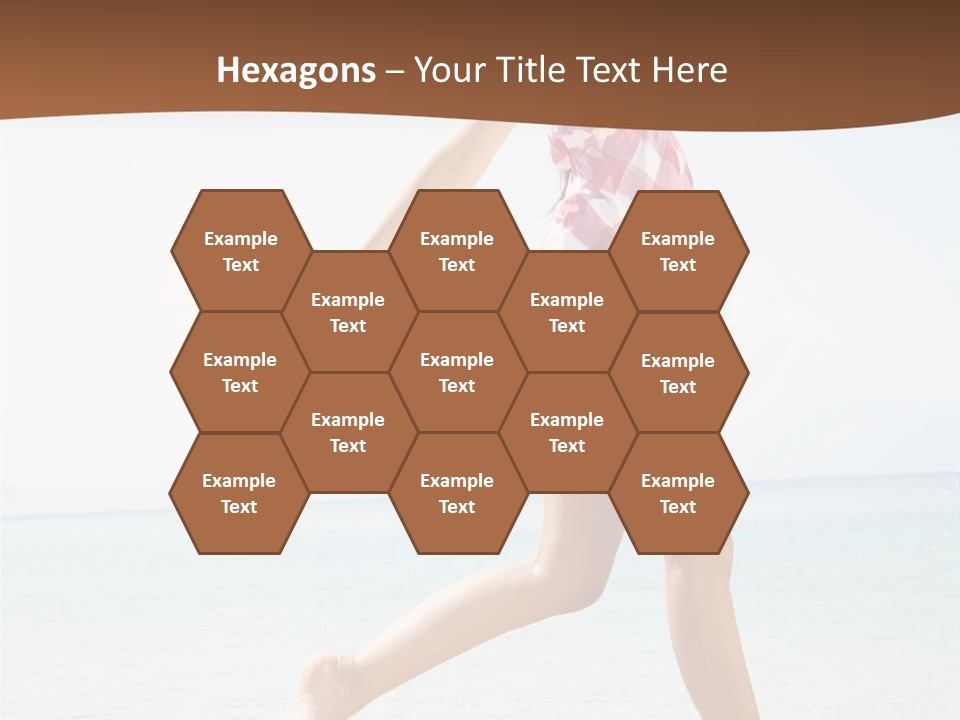 Splashing Sunglasses Sunshine PowerPoint Template