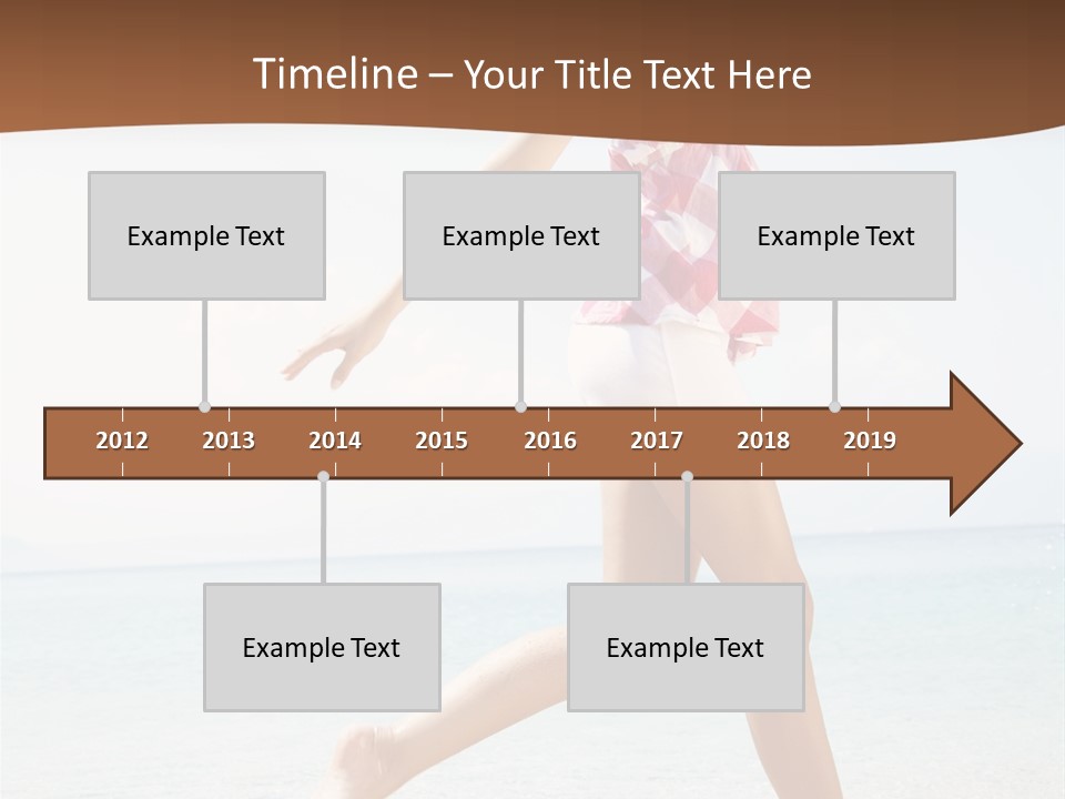 Splashing Sunglasses Sunshine PowerPoint Template