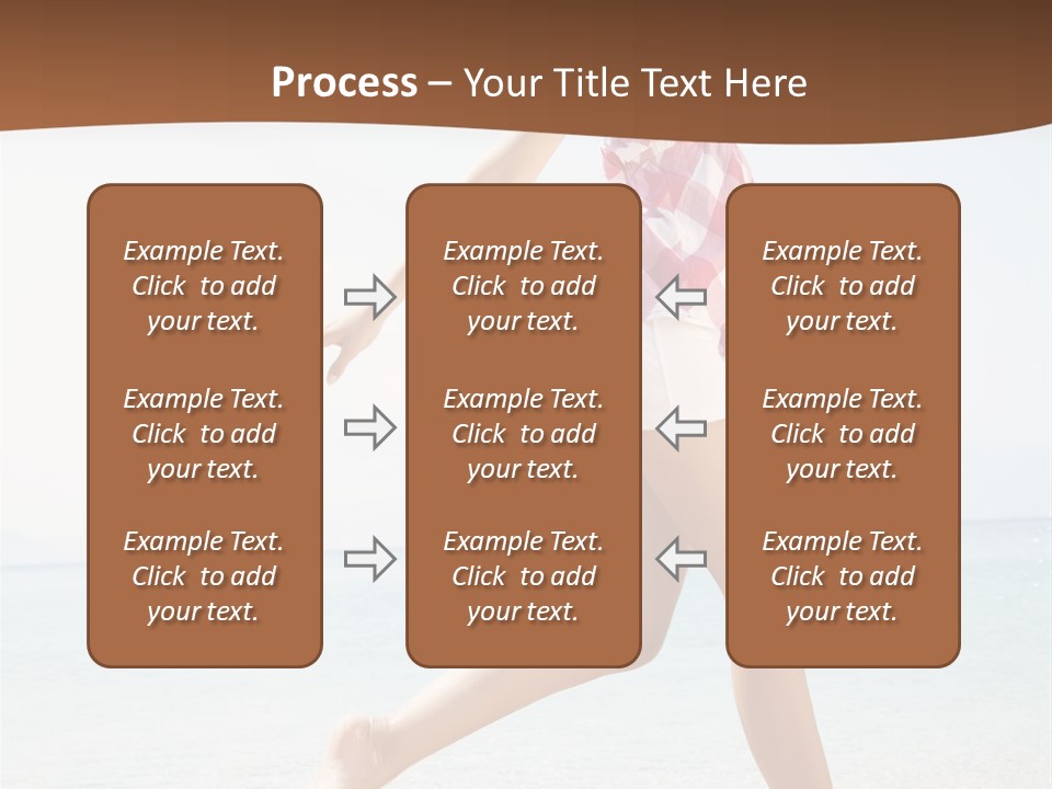 Splashing Sunglasses Sunshine PowerPoint Template