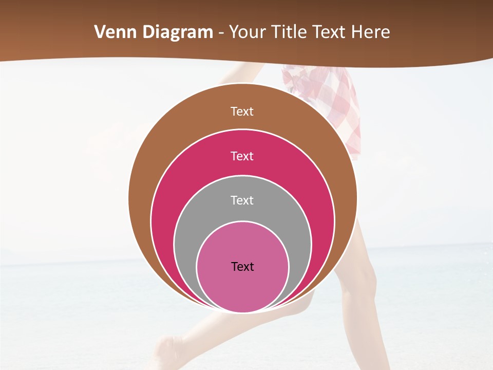 Splashing Sunglasses Sunshine PowerPoint Template