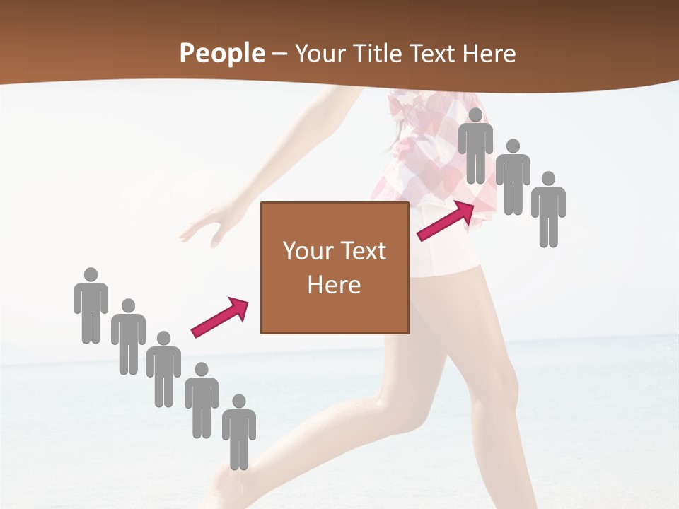 Splashing Sunglasses Sunshine PowerPoint Template