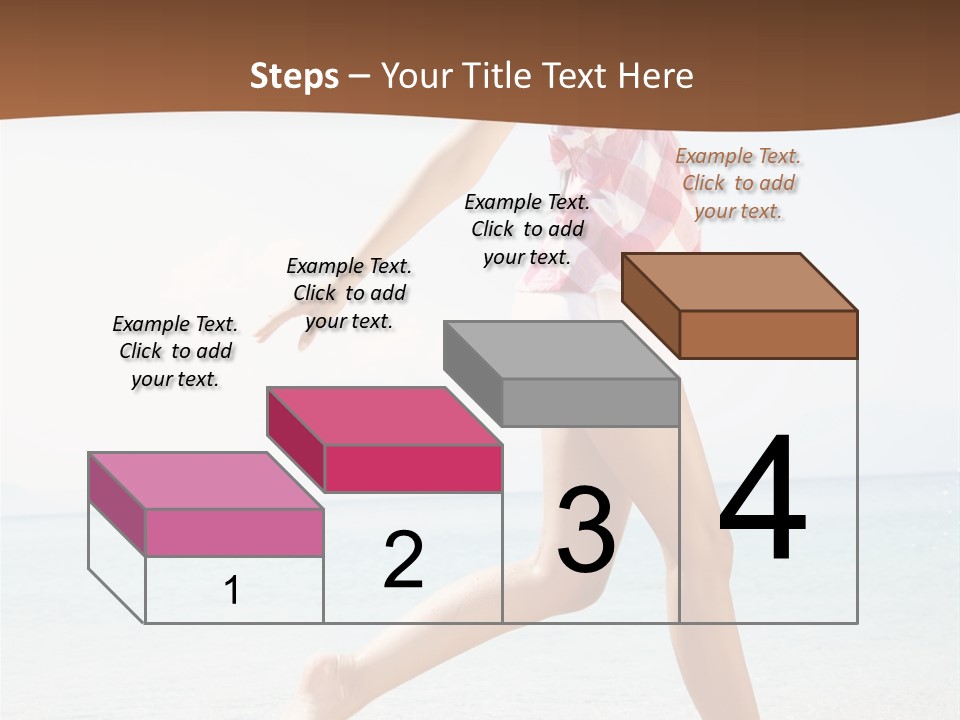 Splashing Sunglasses Sunshine PowerPoint Template