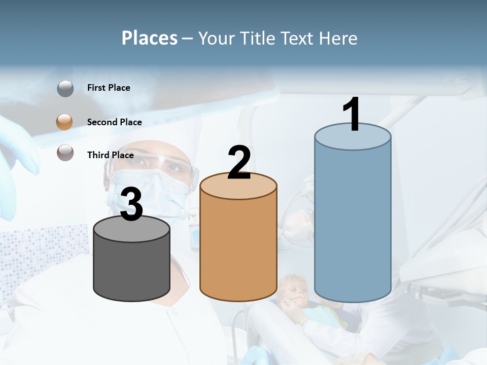 Bone Blue Periodontal PowerPoint Template