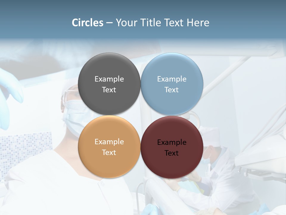 Bone Blue Periodontal PowerPoint Template