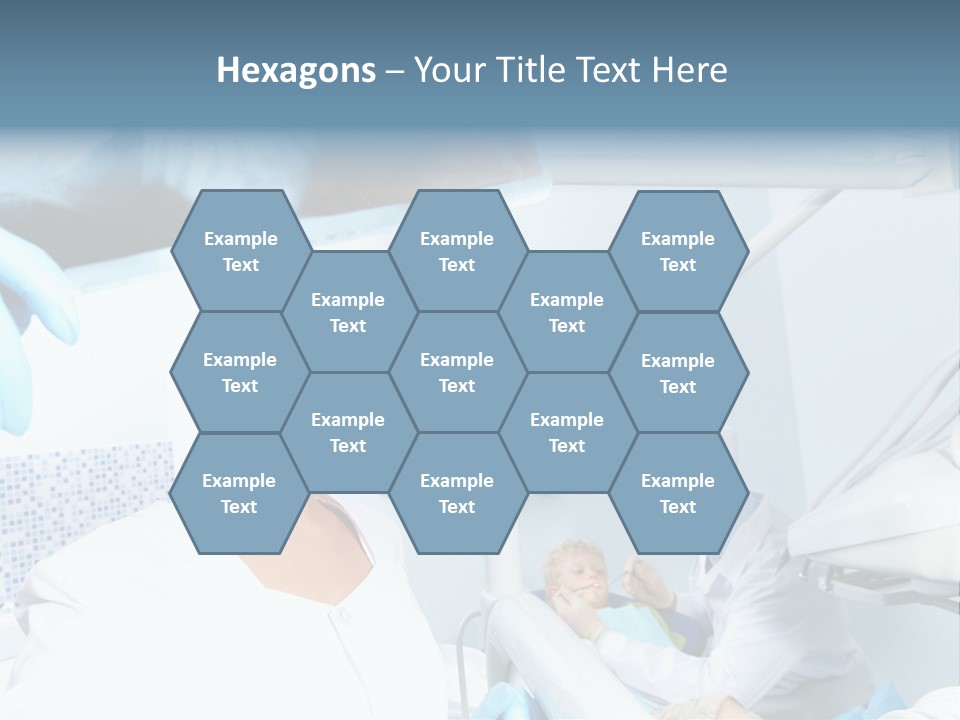 Bone Blue Periodontal PowerPoint Template