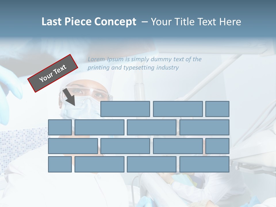 Bone Blue Periodontal PowerPoint Template