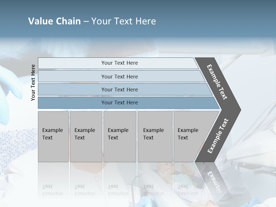 Bone Blue Periodontal PowerPoint Template