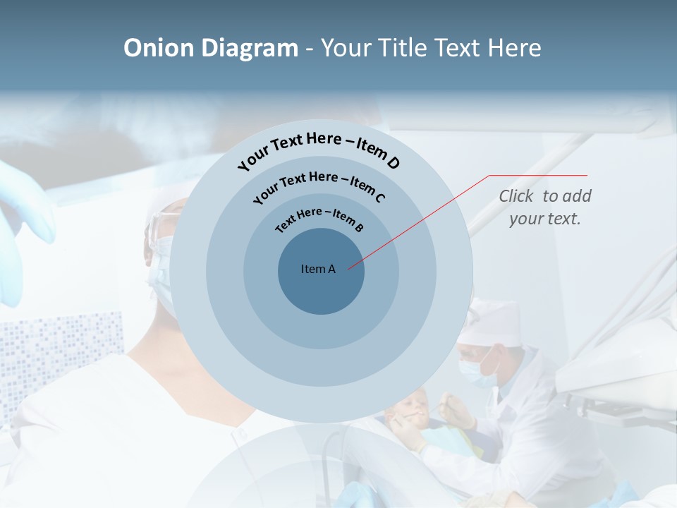 Bone Blue Periodontal PowerPoint Template