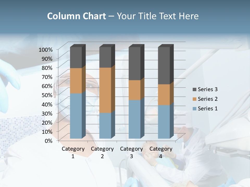 Bone Blue Periodontal PowerPoint Template