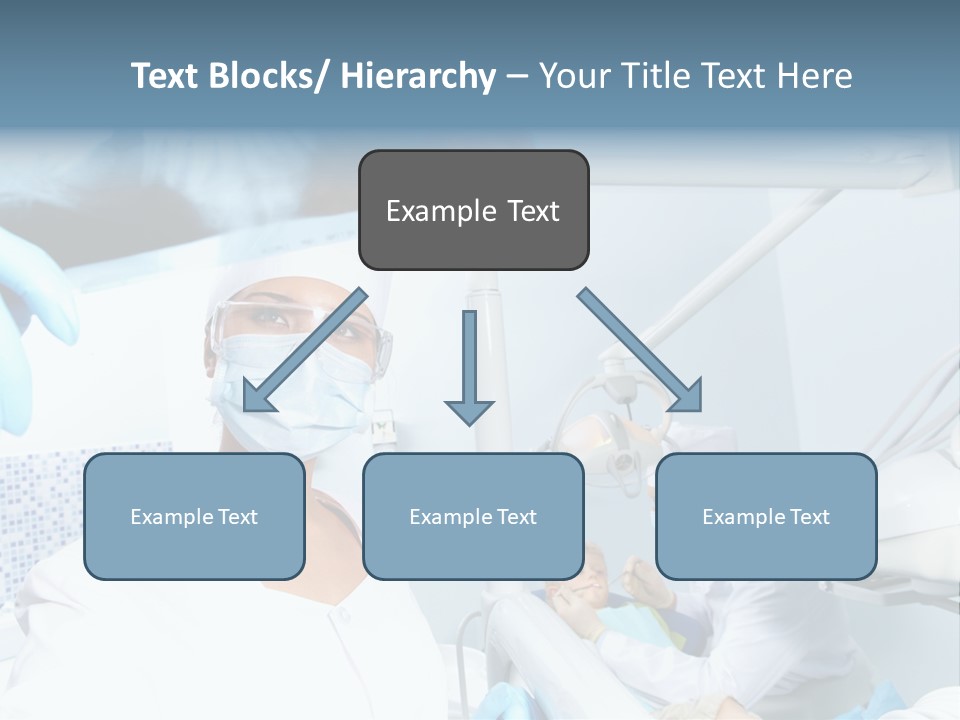 Bone Blue Periodontal PowerPoint Template