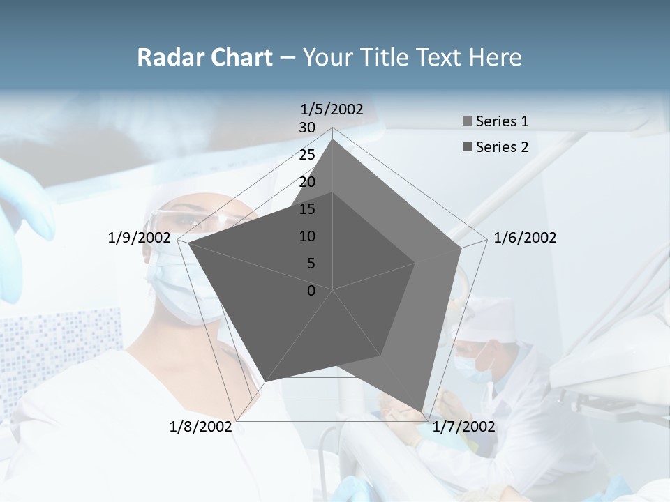 Bone Blue Periodontal PowerPoint Template