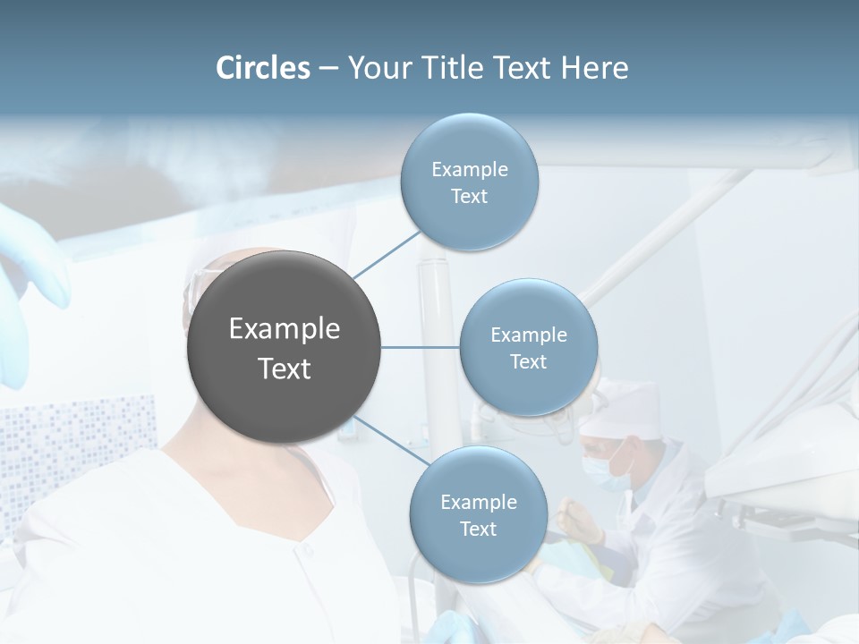 Bone Blue Periodontal PowerPoint Template