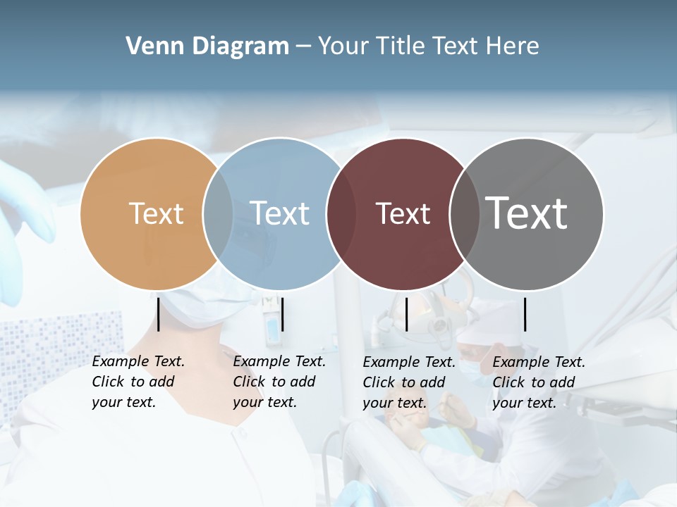 Bone Blue Periodontal PowerPoint Template