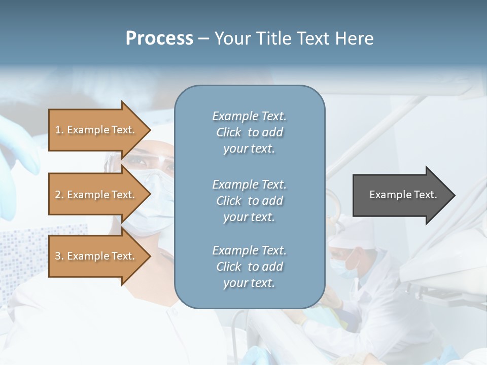 Bone Blue Periodontal PowerPoint Template