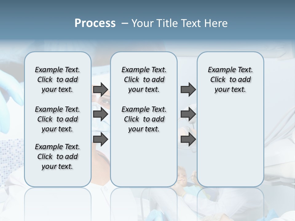 Bone Blue Periodontal PowerPoint Template