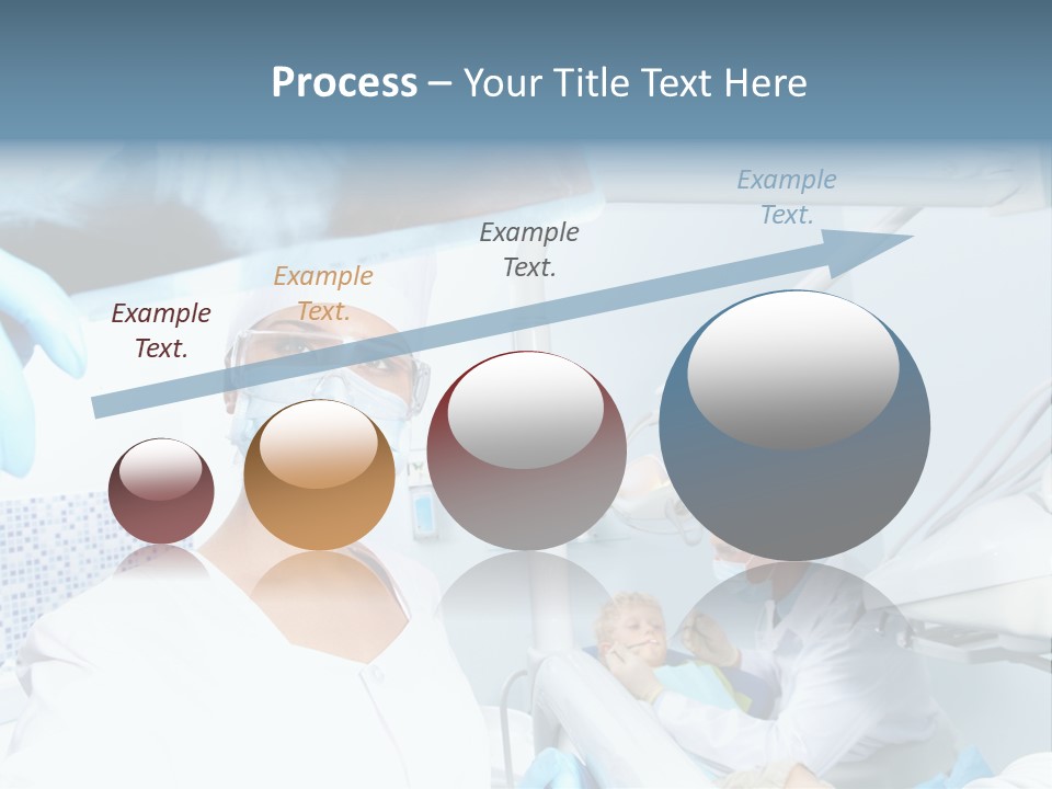 Bone Blue Periodontal PowerPoint Template