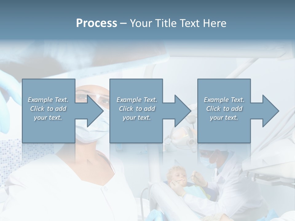 Bone Blue Periodontal PowerPoint Template