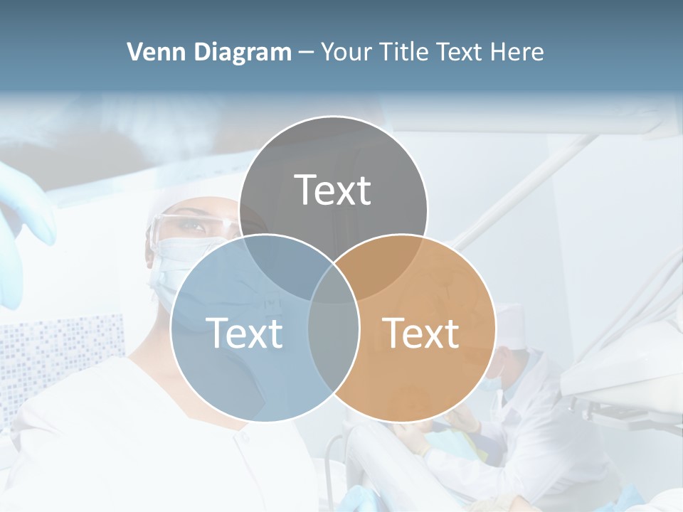Bone Blue Periodontal PowerPoint Template