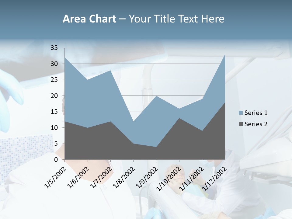 Bone Blue Periodontal PowerPoint Template