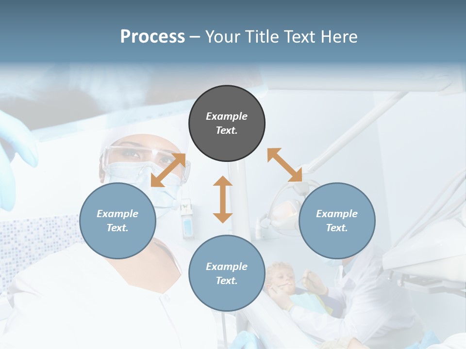 Bone Blue Periodontal PowerPoint Template