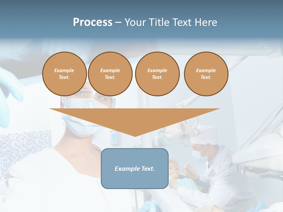Bone Blue Periodontal PowerPoint Template
