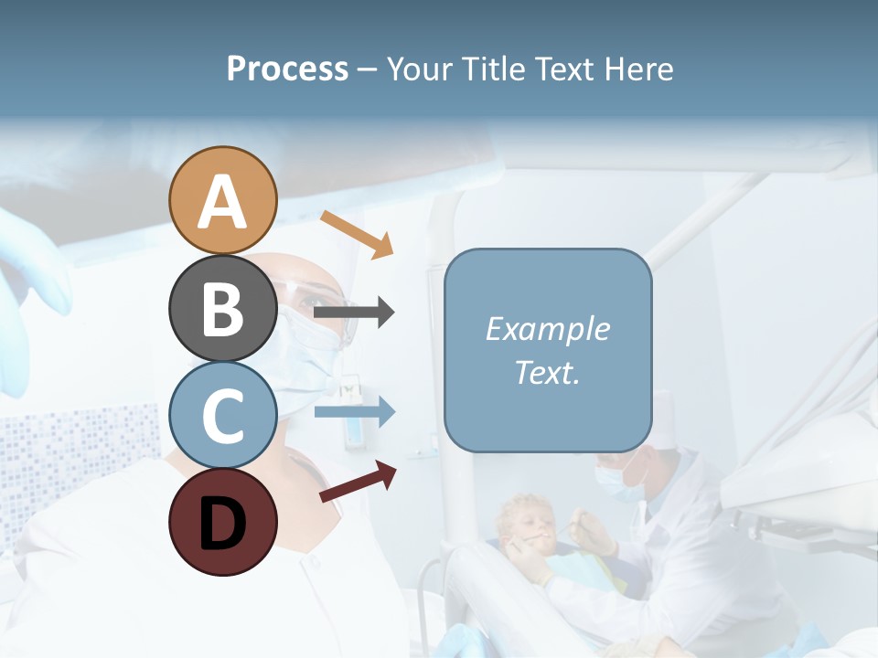 Bone Blue Periodontal PowerPoint Template