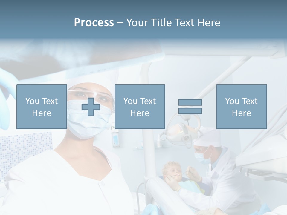 Bone Blue Periodontal PowerPoint Template