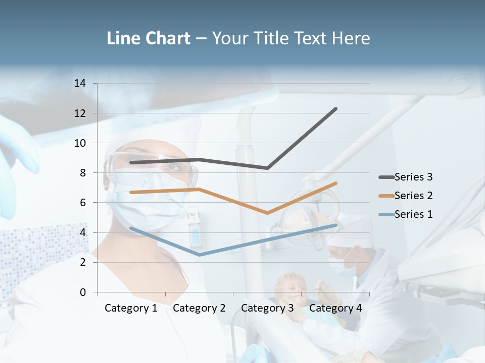 Bone Blue Periodontal PowerPoint Template