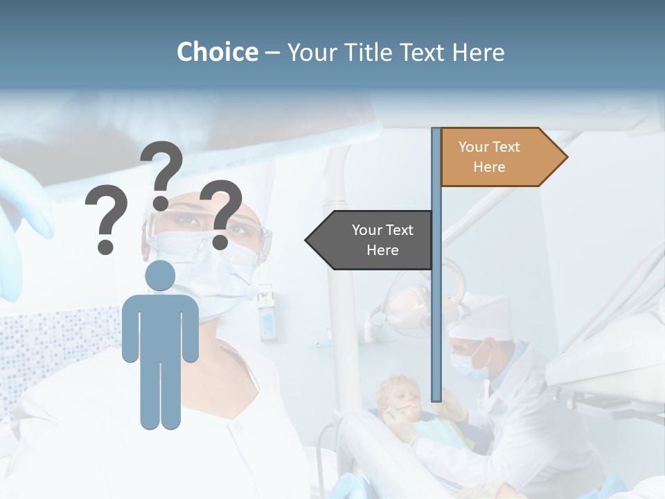 Bone Blue Periodontal PowerPoint Template