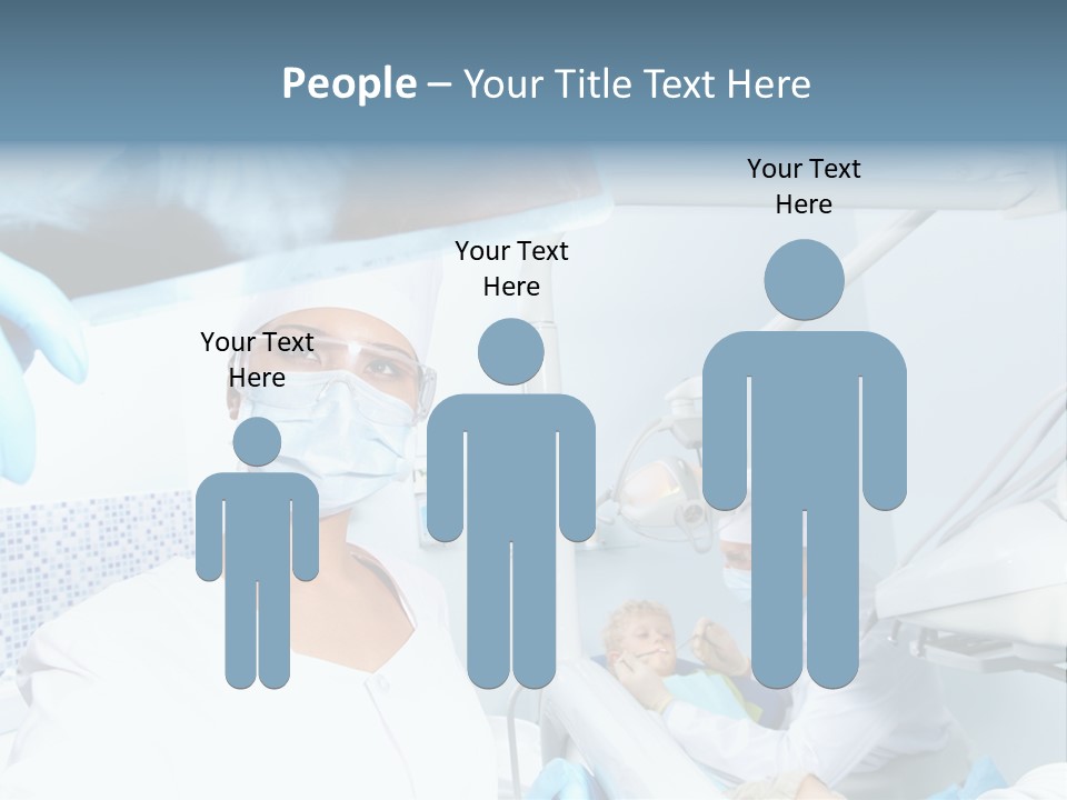 Bone Blue Periodontal PowerPoint Template