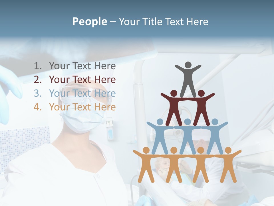 Bone Blue Periodontal PowerPoint Template