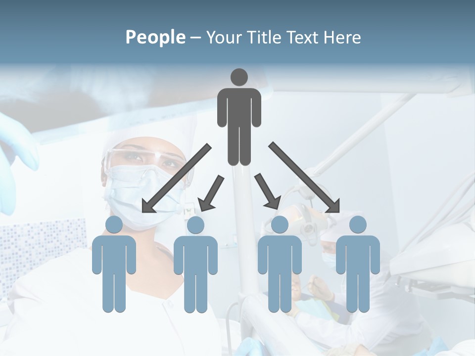 Bone Blue Periodontal PowerPoint Template