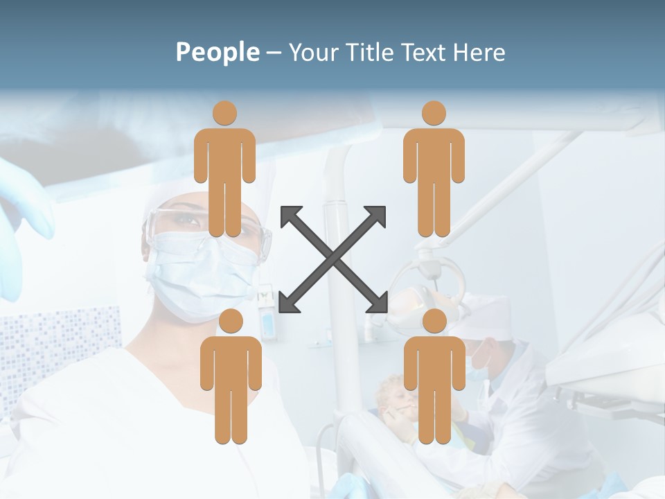 Bone Blue Periodontal PowerPoint Template