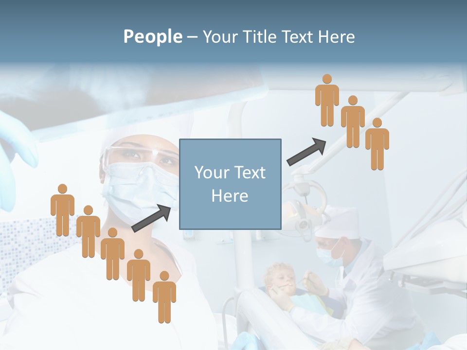 Bone Blue Periodontal PowerPoint Template