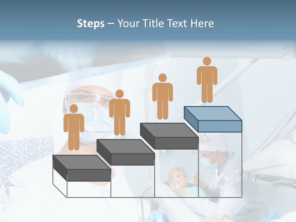 Bone Blue Periodontal PowerPoint Template