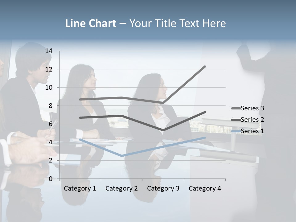 Blue Plan Job PowerPoint Template