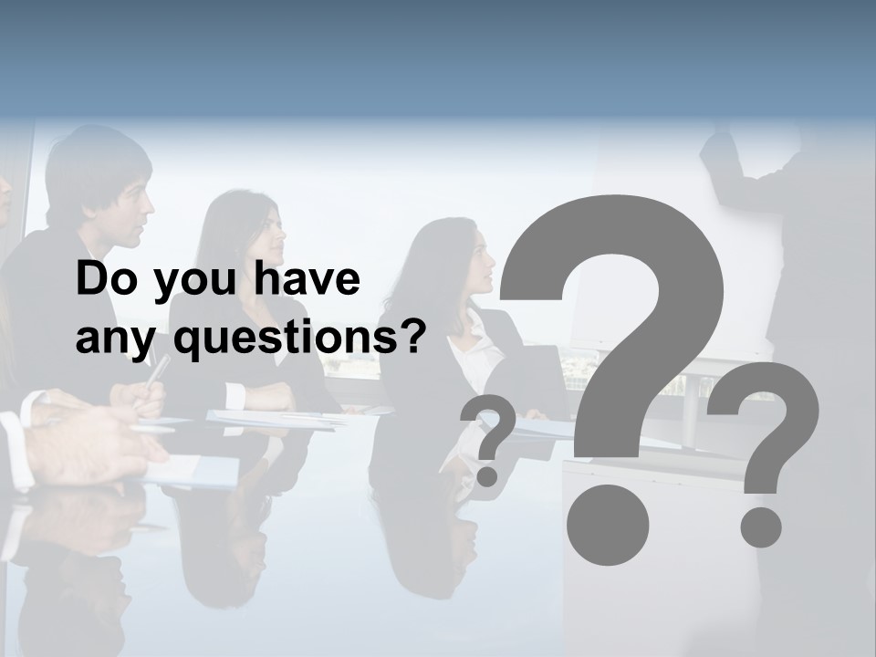 Blue Plan Job PowerPoint Template