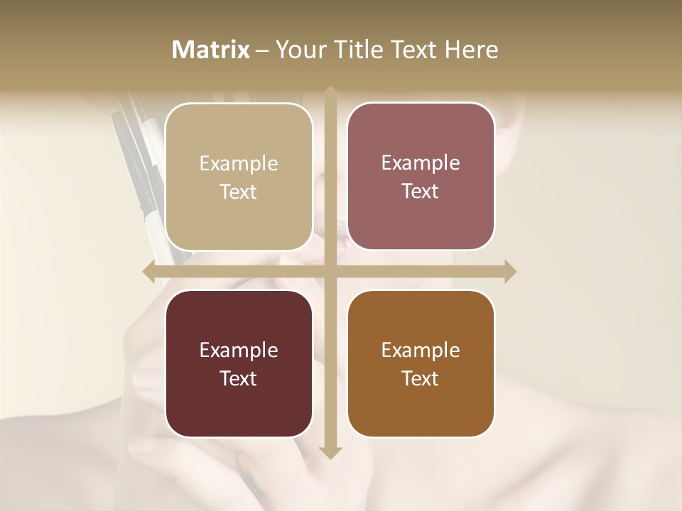 Model People Natural PowerPoint Template