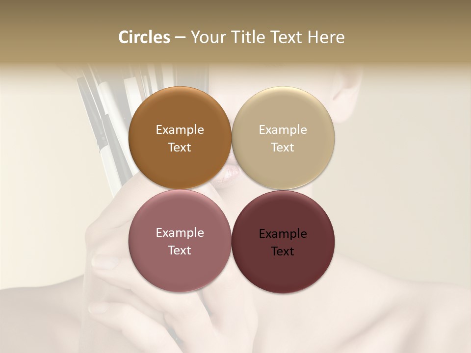 Model People Natural PowerPoint Template